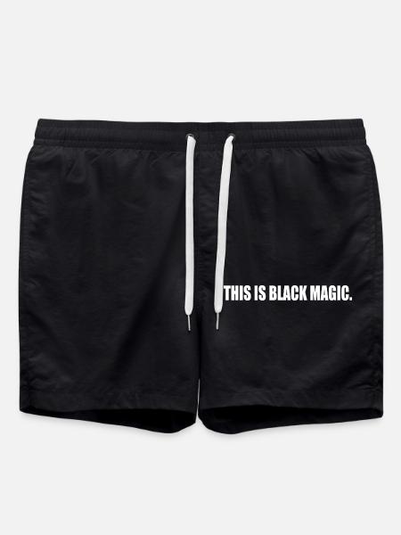 this is black magic - Swim Trunks - black