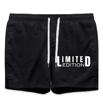 Édition limitée - Short de bain - noir - Devant - AI Model Male 185 light (185cm)