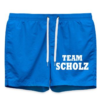 Olaf Scholz - Short de bain - cobalt blue - Devant