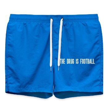 La drogue, c’est le football - Short de bain - cobalt blue - Devant