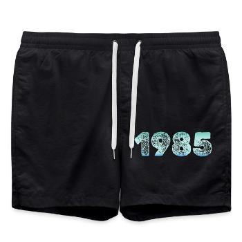 Cold 1985 - Swim Trunks - black - Front - AI Model Male 185 light (185cm)