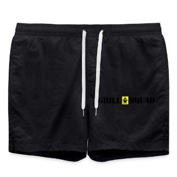 Grillades Squad Grillades - Short de bain - noir - Devant - AI Model Male 185 light (185cm)