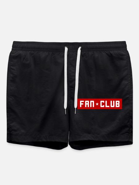 Fan Club - Swim Trunks - black