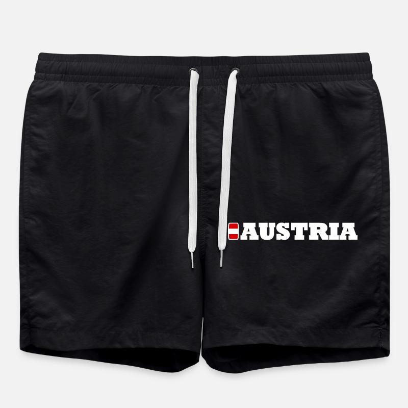 Autriche / Autriche - Short de bain - noir