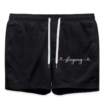 DORMIR - Short de bain - noir - Devant - AI Model Male 185 light (185cm)