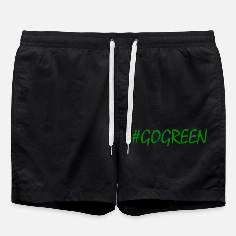 Go green - Short de bain - noir
