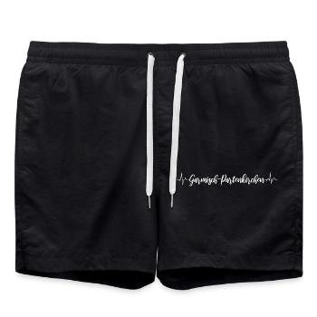 ECG Garmisch Partenkirchen - Short de bain - noir - Devant - AI Model Male 185 light (185cm)