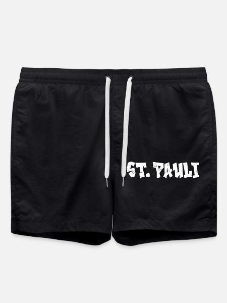 ST. PAULI - Swim Trunks - black