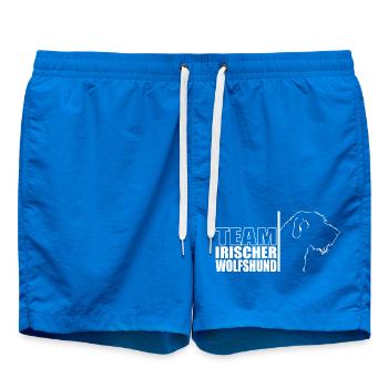 TEAM Irischer Wolfshund Hunde Hund Wilsigns - Badeshorts - Cobalt blue - Vorne
