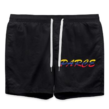 Colombie - Short de bain - noir - Devant - AI Model Male 185 light (185cm)
