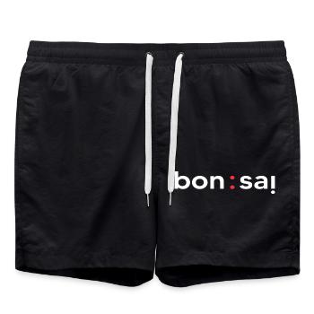 Bonsai Bonsai Tree Shohin Japanese Garden Mame - Swim Trunks - black - Front - AI Model Male 185 light (185cm)