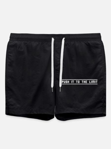 Push it to the limit - Swim Trunks - black