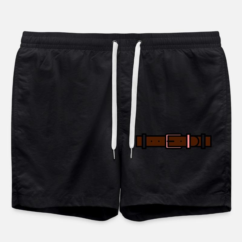 ceinture - Short de bain - noir