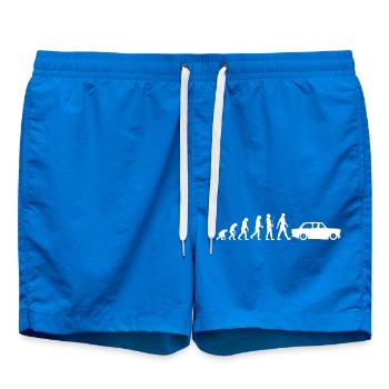 RDA Evolution Trabi, carton de course, Ostalgie Ostzone - Short de bain - cobalt blue - Devant