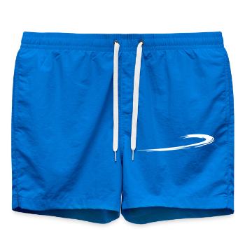 geschwungener Schweif | Vector-Graphic - Badeshorts - Cobalt blue - Vorne