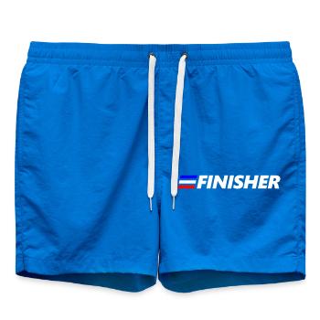 Finisher / 3 Colors - Vector - Swim Trunks - cobalt blue - Front