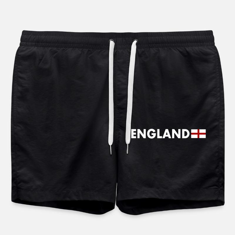 England - Badeshorts - Schwarz