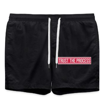 faire confiance au processus Devis - Short de bain - noir - Devant - AI Model Male 185 light (185cm)