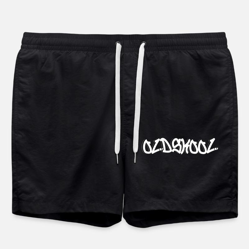 oldskool - Swim Trunks - black
