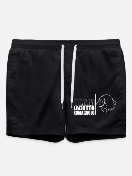 TEAM Lagotto Romagnolo Hunde Hund Wilsigns - Badeshorts - Schwarz