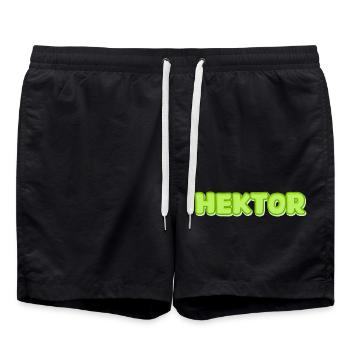 Hector Hector - Short de bain - noir - Devant - AI Model Male 185 light (185cm)
