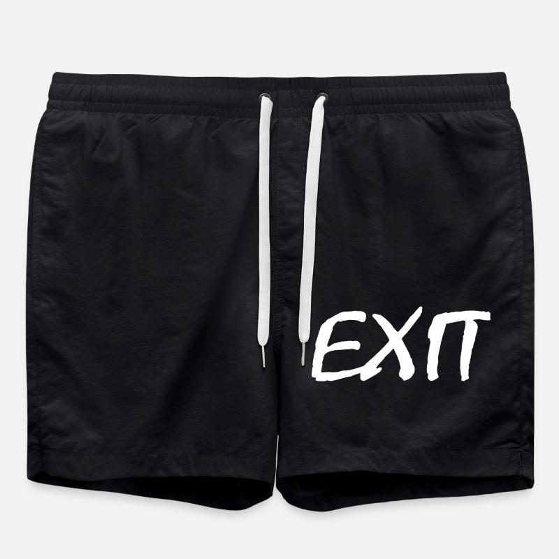 Exit - Badeshorts - Schwarz