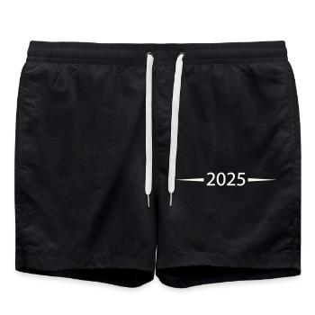 2025 - Swim Trunks - black - Front - AI Model Male 185 light (185cm)