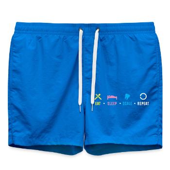 Dentiste - Short de bain - cobalt blue - Devant