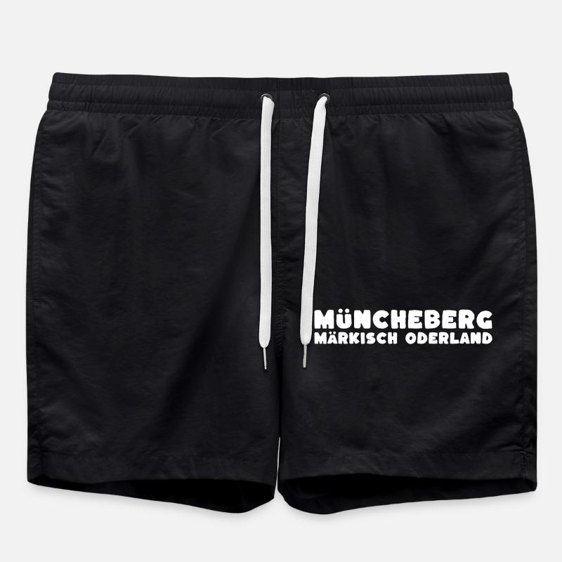 Müncheberg - Märkisch Oderland - Badeshorts - Schwarz