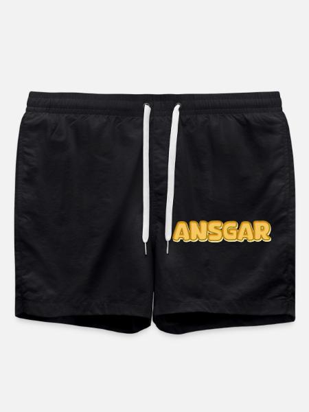 Ansgar Ansgar - Swim Trunks - black