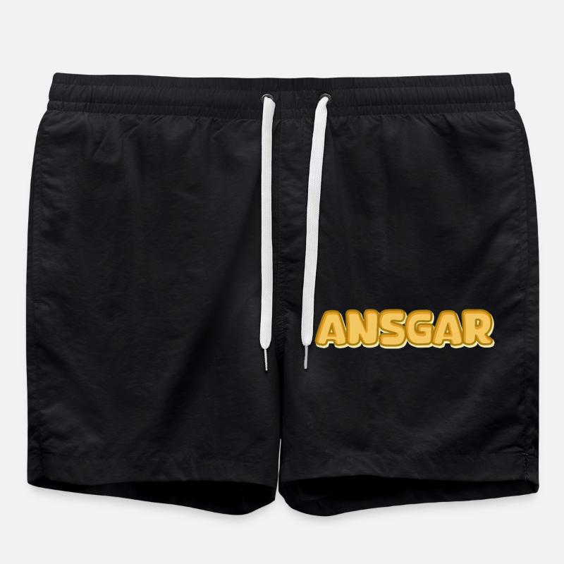 Ansgar Ansgar - Swim Trunks - black