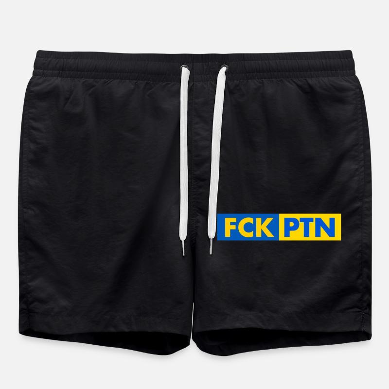 Fck ptn - Short de bain - noir