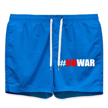 No war - Short de bain - cobalt blue - Devant
