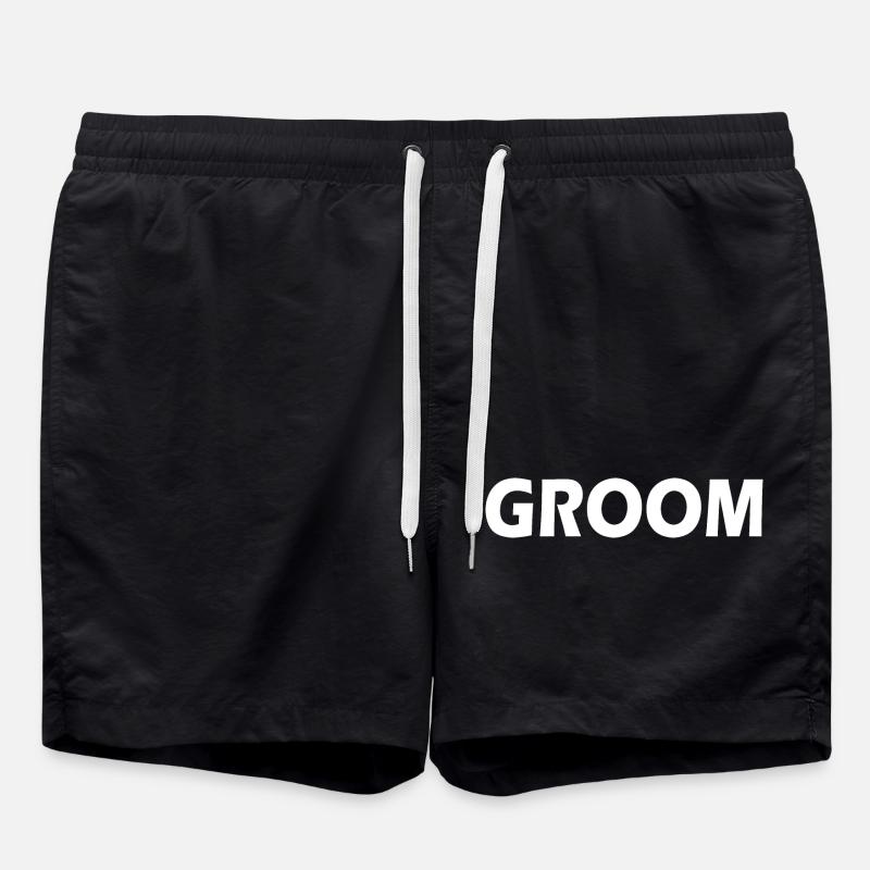 Groom - Swim Trunks - black