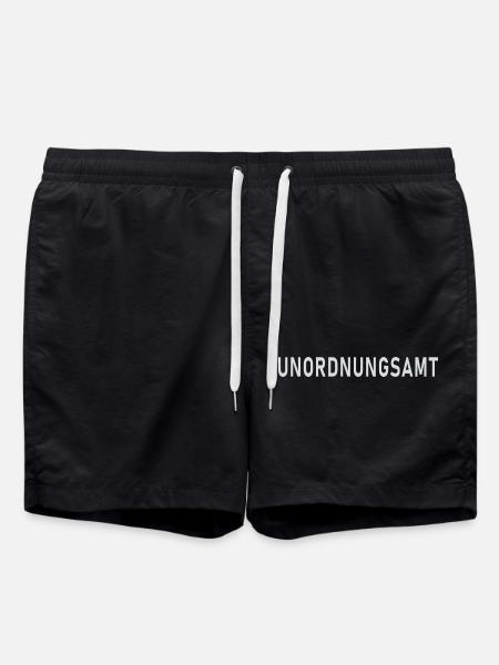 UNORDNUNGSAMT - Badeshorts - Schwarz