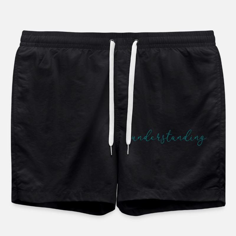 Verständnis - Badeshorts - Schwarz