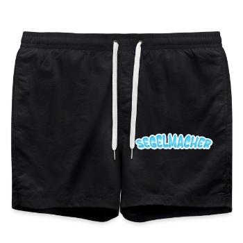 Voilier Voilier - Short de bain - noir - Devant - AI Model Male 185 light (185cm)