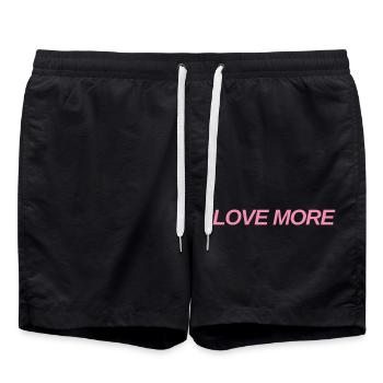 Casquette Byellas Love more - Short de bain - noir - Devant - AI Model Male 185 light (185cm)