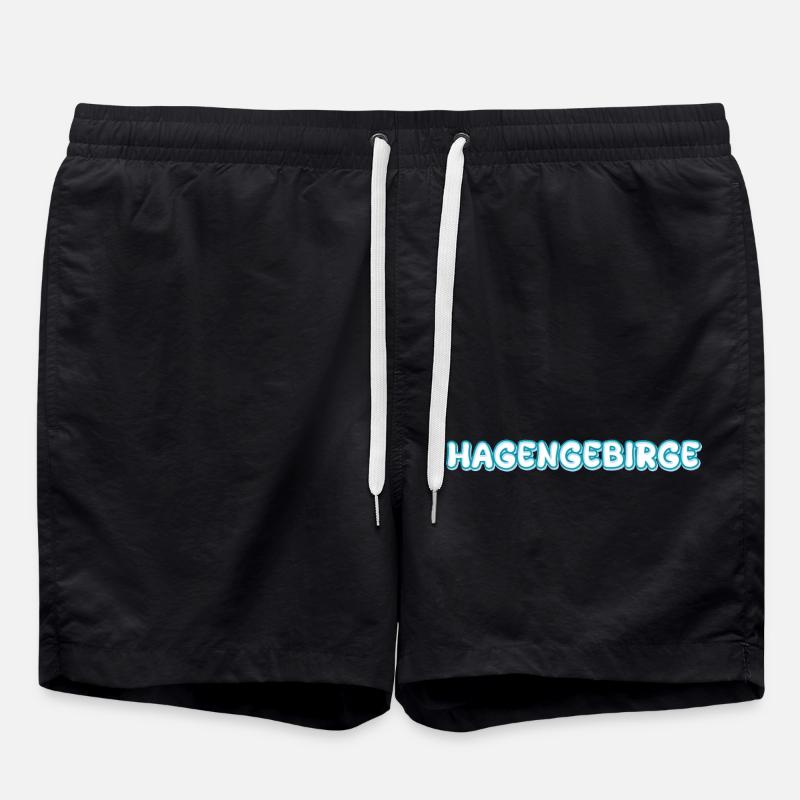 Trekking Hagengebirge - Badeshorts - Schwarz
