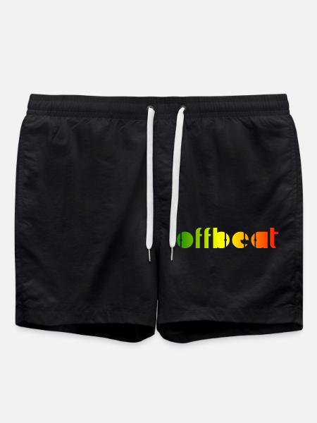 Offbeat, Reggae music - Badeshorts - Schwarz