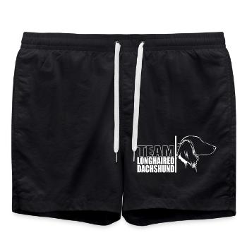 TEAM Teckel à poil long Chiens Teckel Wilsigns - Short de bain - noir - Devant - AI Model Male 185 light (185cm)