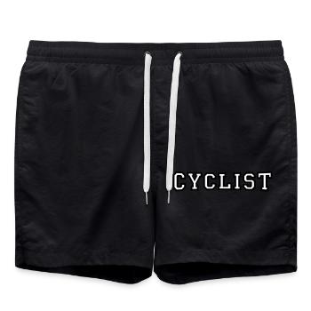 Cyclist - Swim Trunks - black - Front - AI Model Male 185 light (185cm)