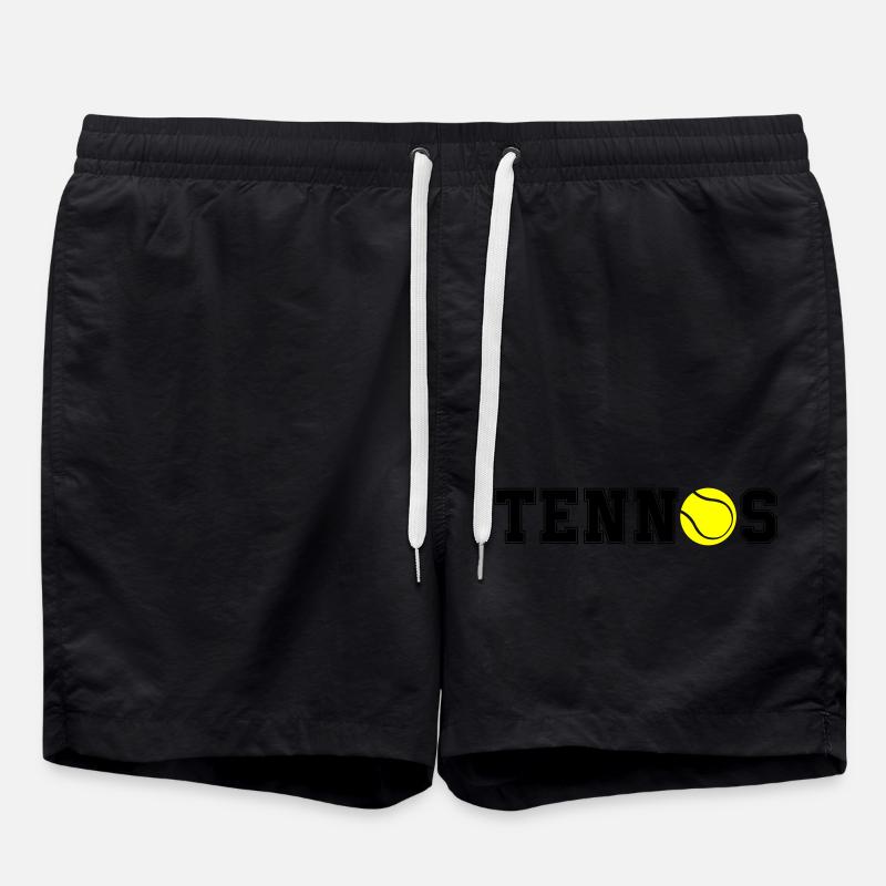 tennis - Short de bain - noir