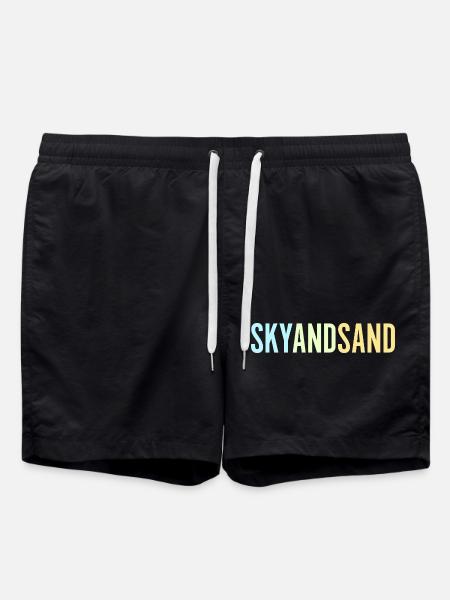 Sky And Sand - Badeshorts - Schwarz