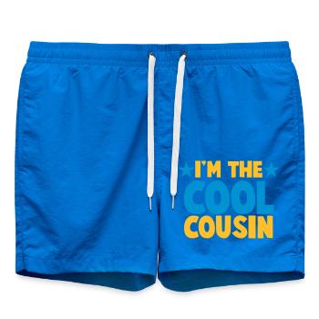 Je suis le cousin COOL! - Short de bain - cobalt blue - Devant