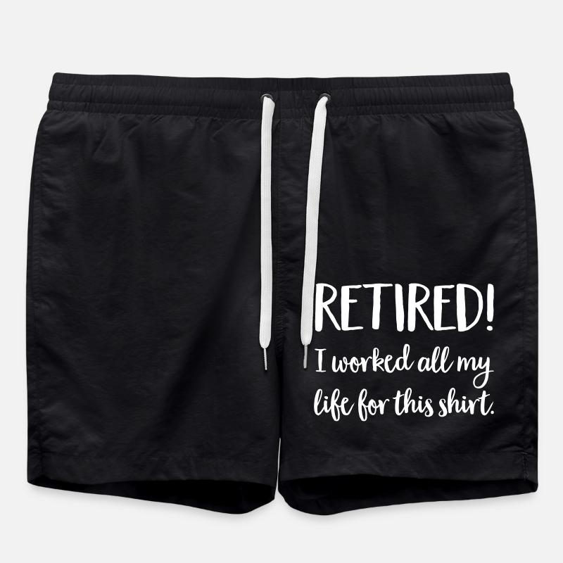 pension - Swim Trunks - black