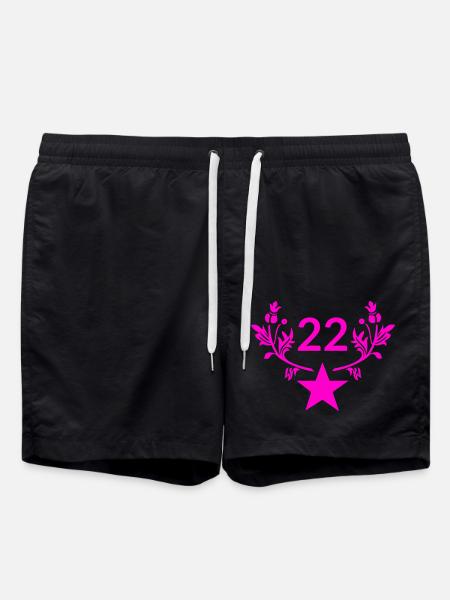 Birthday - Swim Trunks - black