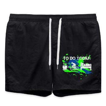 Vélo VTT Hobby Cyclisme - Short de bain - noir - Devant - AI Model Male 185 light (185cm)