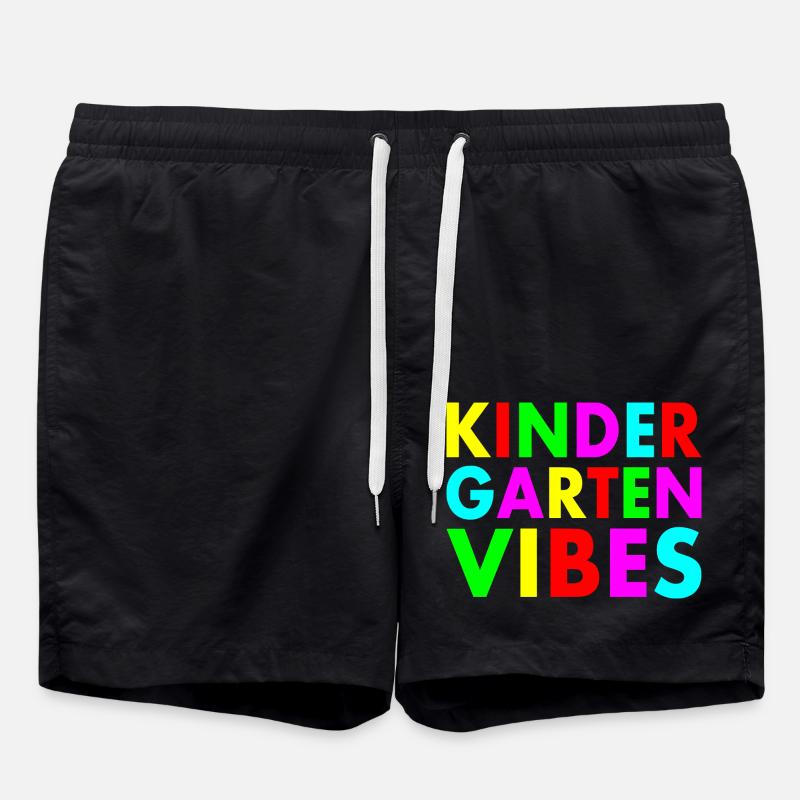 kindergarten vibes - Short de bain - noir