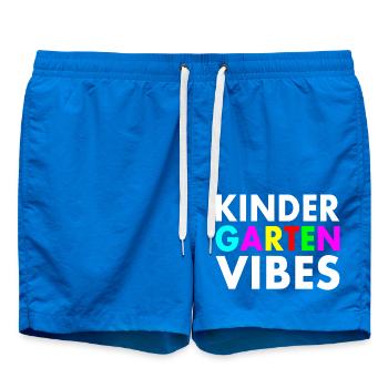 kindergarten vibes - Swim Trunks - cobalt blue - Front